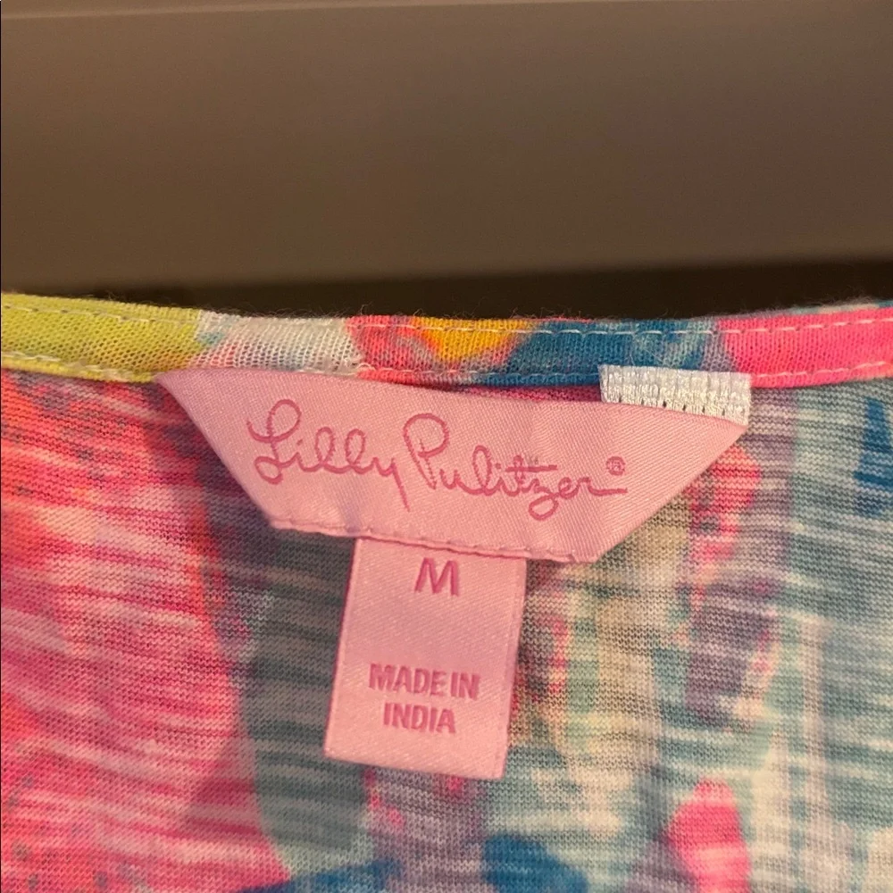 Lilly Pulitzer Tilda Tunic in Sparkling Sands - Picture 3 of 6